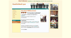 Desktop Screenshot of hotelschloemer.de